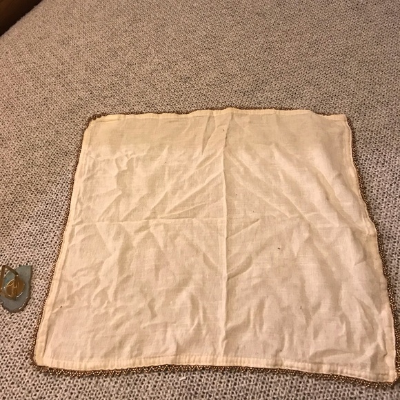 Gently used boho napkins with faux agate holders - Picture 6 of 8